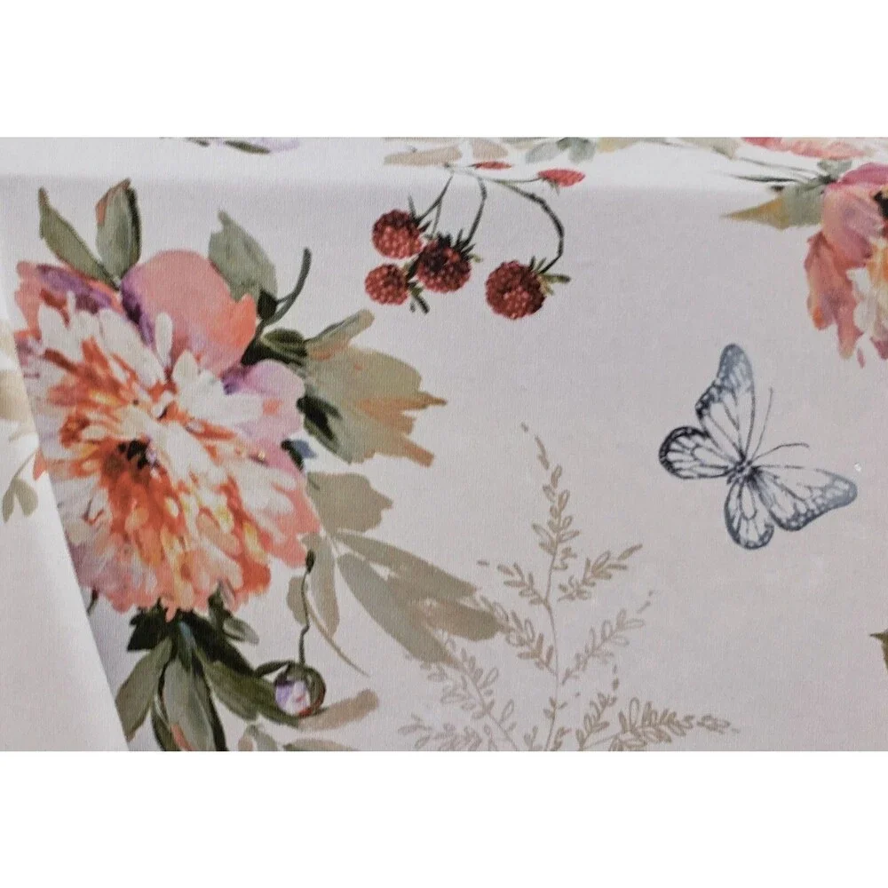 Jacquard Printed Fabric Tablecloth,52
